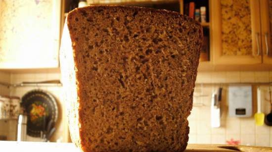 Rye bread (basic) with a convenient schedule