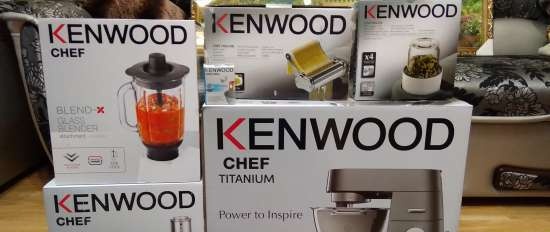 Kenwood kjøkkenmaskiner