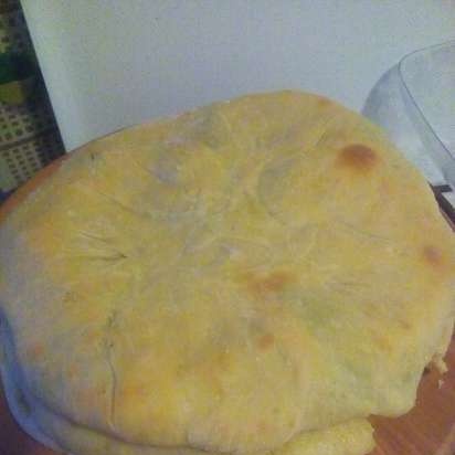 Ossetian pie in princess pizza maker