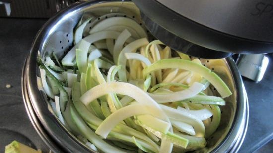 Spiralhakker (skiver, spiralizer) for kutting av grønnsaker og frukt