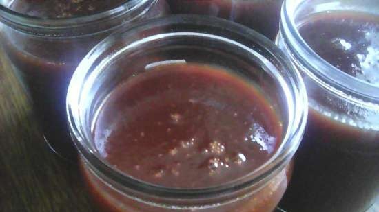 BBQ sauce (for every day and preservation)