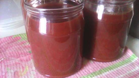 BBQ-shashlik sauce (for every day and preservation)