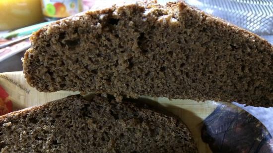 Rye-wheat bread Westphalian Passion