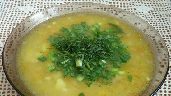 Magert solrik suppe