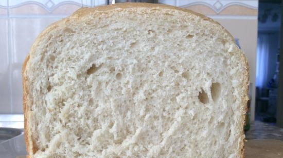 Daily white bread with live / pressed yeast in a Panasonic SD-2500 bread maker