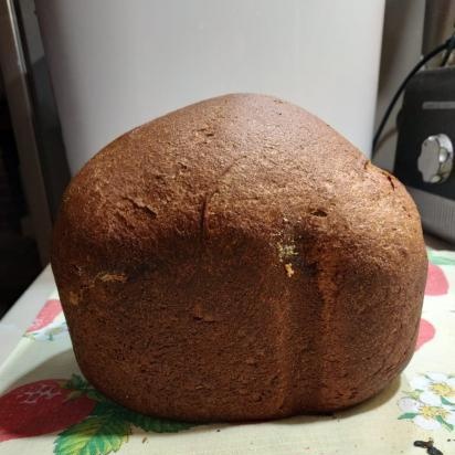 Rye-wheat bread with garlic and herbs (Panasonic 2501)