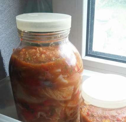 Chimcha (chimchi, kimchi ...), vienkāršs gatavošanas veids