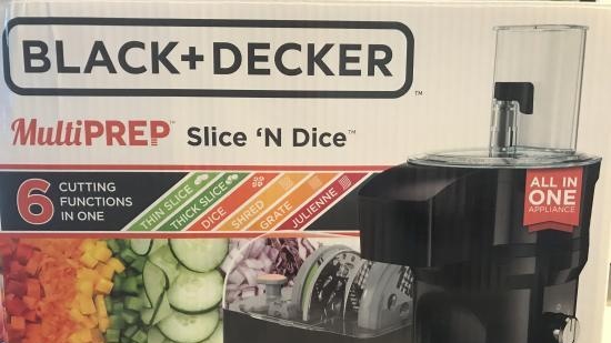 Elektrisk multikutter Black + Decker MultiPREP Slice 'N Dice