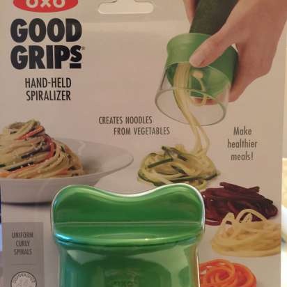 Spiralhakker (skiver, spiralizer) for kutting av grønnsaker og frukt