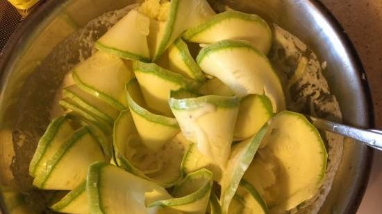 Schiacciatina di courgette