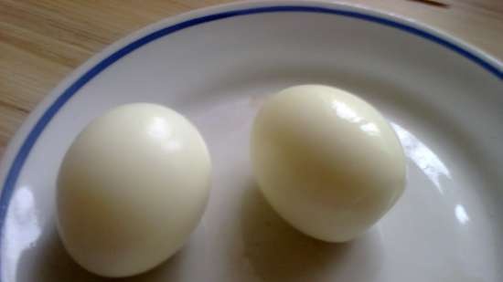 Gefuellte Eier in Baden (Baden-style stuffed eggs)