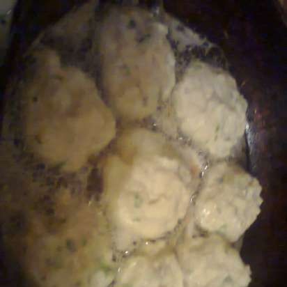 Reinas pelmeņi (Rhein Knödel)