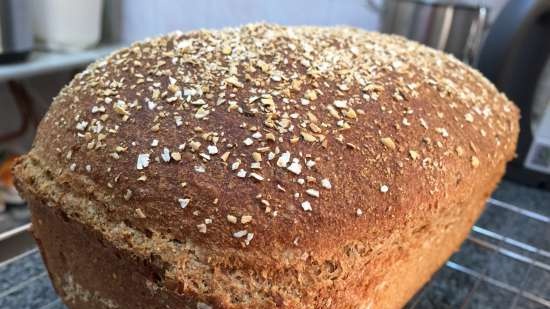 Oat Bran Broom Bread của Peter Reinhart