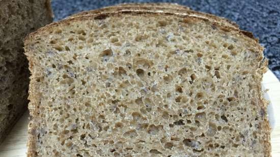 Oat Bran Broom Bread của Peter Reinhart