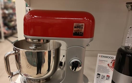 Kenwood kjøkkenmaskin: arbeider med tilbehør