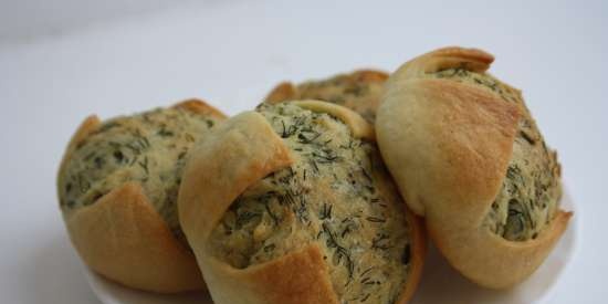 Bulgarian dill buns