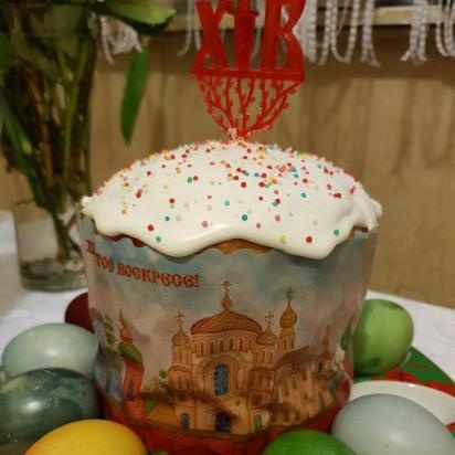 Kulich med Myasoedovskaya i ovnen (mesterklasse)