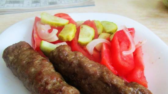 Cevapcici (Steba 4.4 grils, Tepperware Master Press)