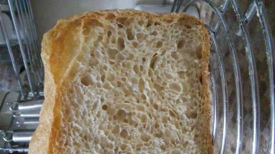 Daily white bread with live / pressed yeast in a Panasonic SD-2500 bread maker