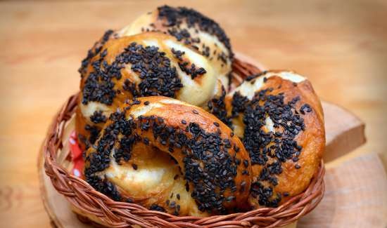 Kviešu bagels