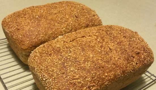 Oat Bran Broom Bread của Peter Reinhart