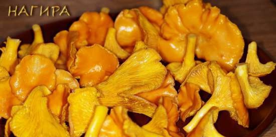 Pie với chanterelles và khoai tây