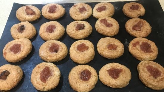 Whey shortbread cookies