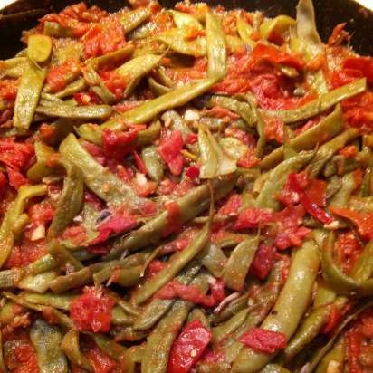 Jamie Oliver Green Beans with Fish and Gremolata