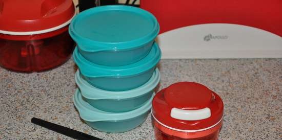 Plastmasas trauki Tupperware - atsauksmes