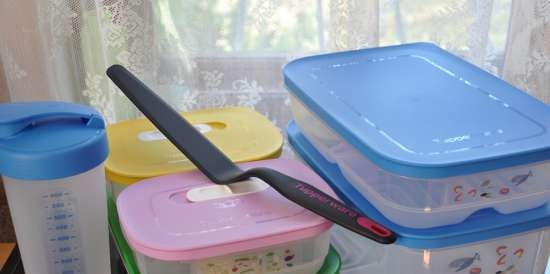 Plastfat Tupperware - anmeldelser