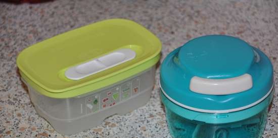 Plastmasas trauki Tupperware - atsauksmes