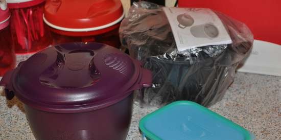 Plastmasas trauki Tupperware - atsauksmes