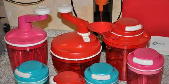 Plastmasas trauki Tupperware - atsauksmes