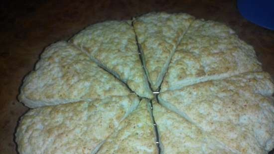 Curd scones