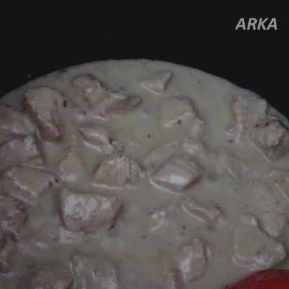 Gorgonzola turkey in Oursson 5002 pressure cooker