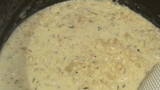 Risotto ar krabjiem