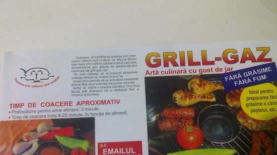 Stekepanne Miracle Grill-gas (anmeldelser)