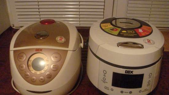 Multicooker DEX DMC-80 ו- DMC-81