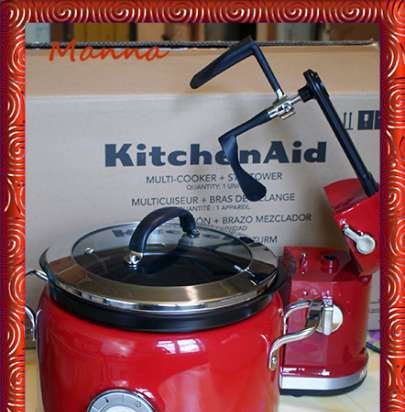 Multicooker KitchenAid עם ערבוב