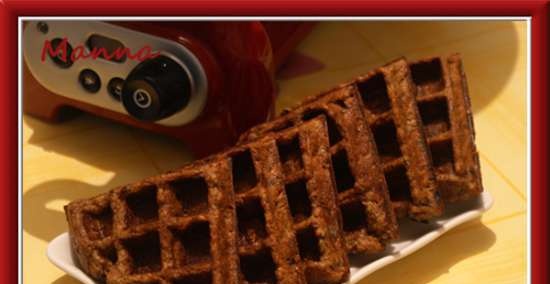 Burkānu garšvielu vafeles (KitchenAid Artisan Waffle Maker)