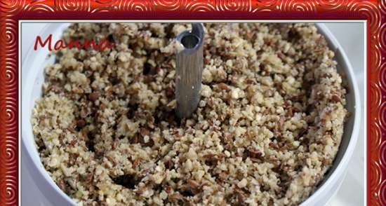 Buckwheat Cookies with Nuts and Steamed Seeds (KitchenAid Artisan Kitchen Processor)