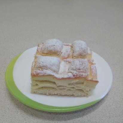 Acs biezpiena pīrāgs (Topfengitterkuchen)