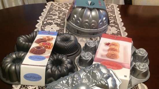 Bakeware Nordic Ware: pirkums, funkcijas, atsauksmes, receptes