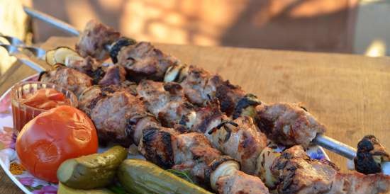 Sulīgs šašauga kebabs (gatavošanas noslēpumi)