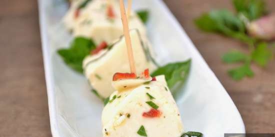 Feta marinated at home on Feta sourdough