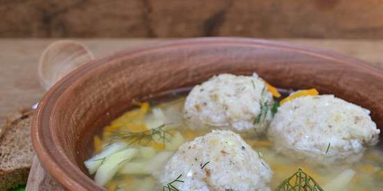 Fish Meatball Soup