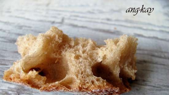 Sourdough bread with dark beer