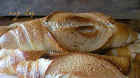 Milanese sourdough bun