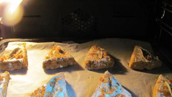 Pumpkin Whole Grain Scones with Sage