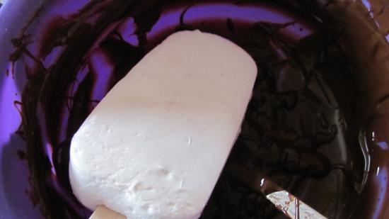 Marshmallow popsicle